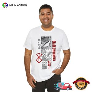 Black Swordsman Guts Berserk Dark Fantasy T-shirt