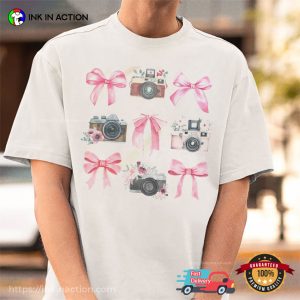 Bows And Cameras Happy International Photography Day Shirt