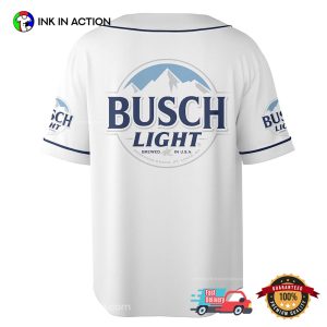 Busch Light Beer Lovers Baseball Jersey