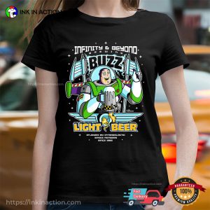 Buzz Light Beer Parody Funny Beer Tees
