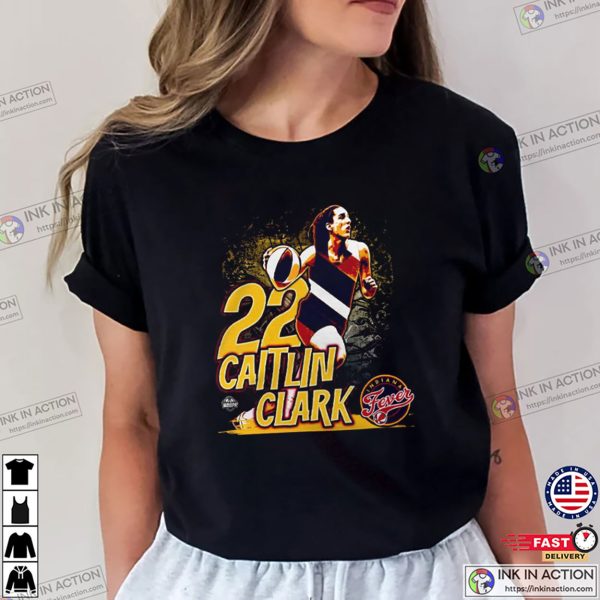 Caitlin Clark 22 WNBA 2024 Graphic T shirt
