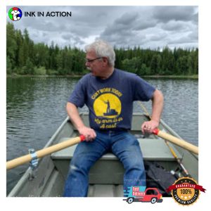 Can’t Work Today My Arm Is In A Cast Funny Fishing Shirt