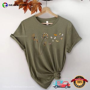 Cats Flower Fly Dandelion Comfort Colors T shirt 2