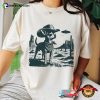 Chihuahua Cowboy And UFO Wild West Western Comfort Colors Tee