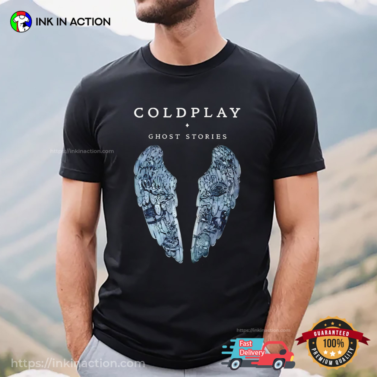 Coldplay Ghost Stories Coldplay Tour Shirt Coldplay Ghost Stories Coldplay Tour Shirt
