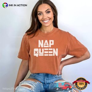 Cozy Girl Nap Queen Comfort Colors T shirt 3