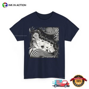 Creepy Girl Tomie Another Face Horror Manga T-shirt
