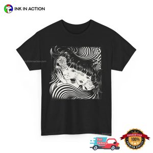 Creepy Girl Tomie Another Face Horror Manga T shirt 2