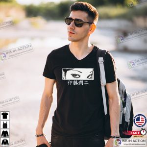 Creepy Girl Tomie Eyes 90s Horror Manga Tee