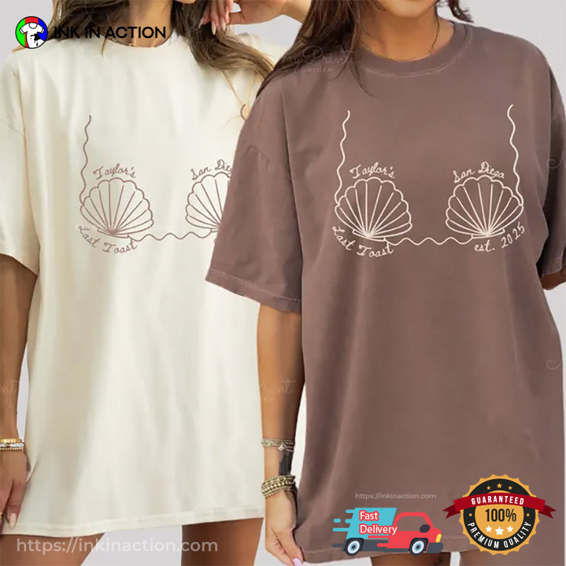 Custom Beach Bachelorette Comfort Colors Tee