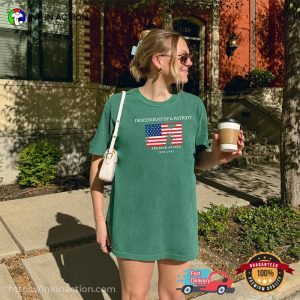 Custom Descendant Of A Patriot Comfort Colors T-shirt Custom Descendant Of A Patriot Comfort Colors T-shirt