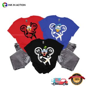 Custom Disney Bound Airplane Family Matching T shirt 2