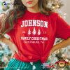 Custom Name And Home Family Christmas 2025 Comfort Colors T-shirt