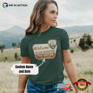 Custom National Park Sign Family’s Adventure Retro Comfort Colors T-shirt Custom National Park Sign Family’s Adventure Retro Comfort Colors T-shirt