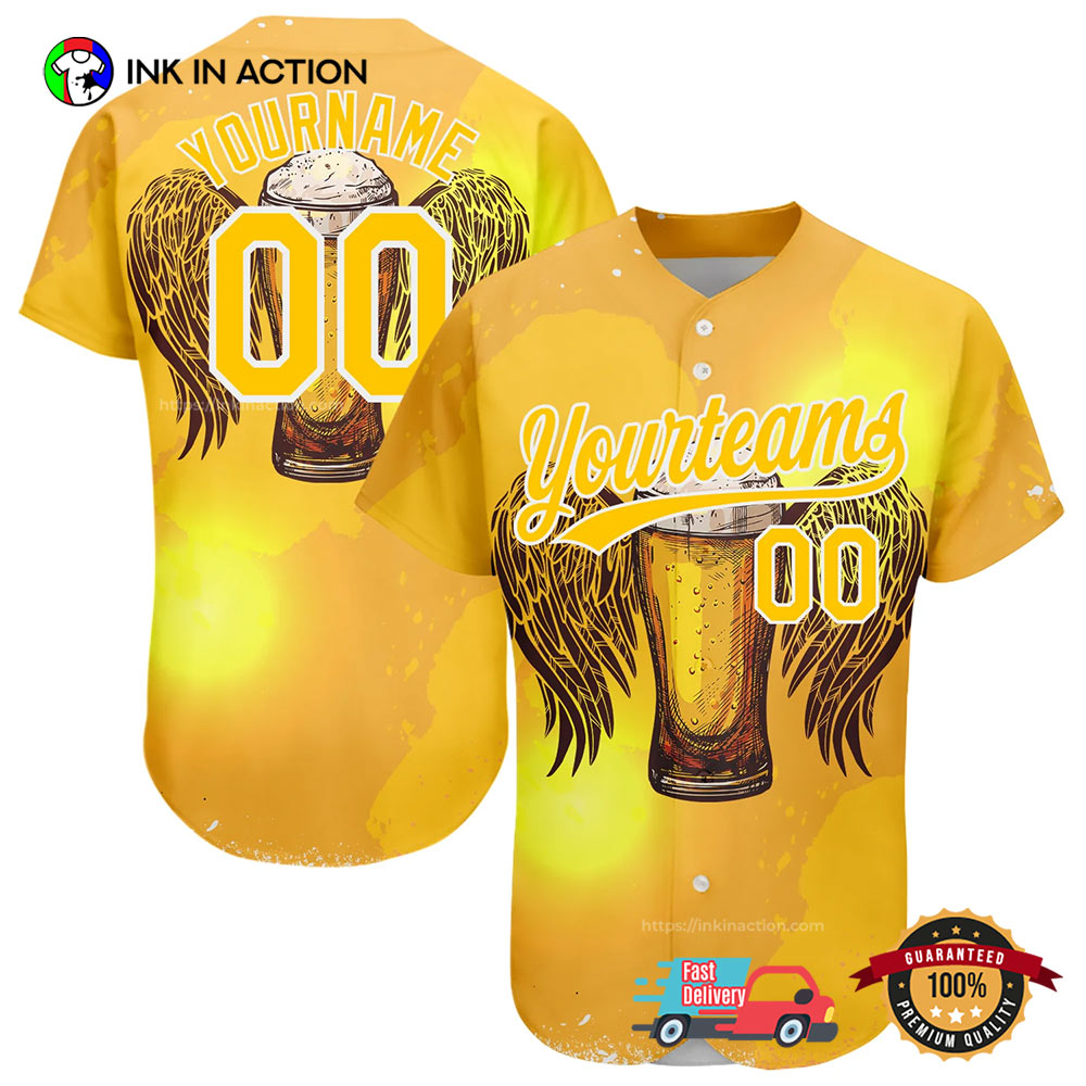 Custom Coors Banquet Beer Baseball Jersey Custom Coors Banquet Beer Baseball Jersey