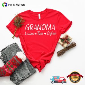 Customized Happy Grandparents Day Comfort Colors Tee