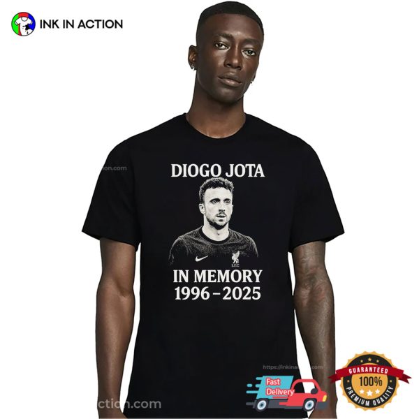 Diogo Jota In Memory 1996 2025 Shirt