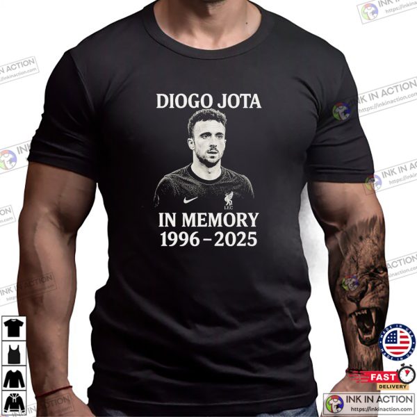 Diogo Jota In Memory 1996 2025 Shirt