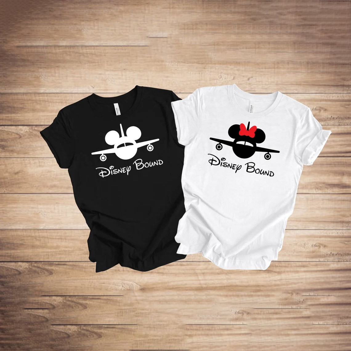 Disney Bound Disney Airplane Couple Matching T-shirt Disney Bound Disney Airplane Couple Matching T-shirt