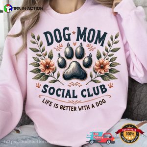 Dog Mom Social Club Paw Lovers Tee Dog Mom Social Club Paw Lovers Tee