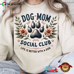 Dog Mom Social Club Paw Lovers Tee