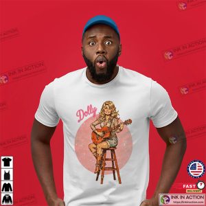 Dolly Parton Play guitar Country Music Shirt 1
