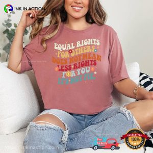 Equal Rights For Everyone, Women’s Equality Day Groovy Comfort Colors Tee