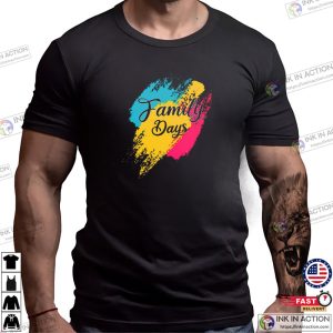Family Day Colors Design Tee