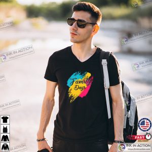 Family Day Colors Design Tee 3