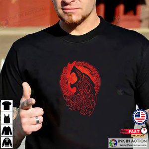 Fenrir Wolf Norse Mythology T-shirt