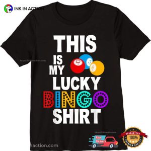 Funny Bingo Player Hobby Gambling Bingo Shirt 3