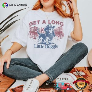 Get A Long Little Doggie Basset Hound Comfort Color T shirt 3