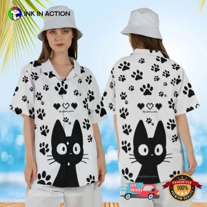 Ghibli Kiki’s Delivery Service Jiji Hawaiian Shirt