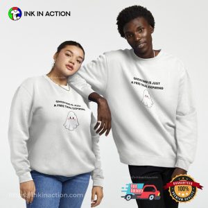 Ghosting Free Trial Expired Funny Cute Ghost T-shirt