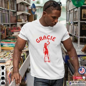 Gracie Illustration Silhouette T-Shirt