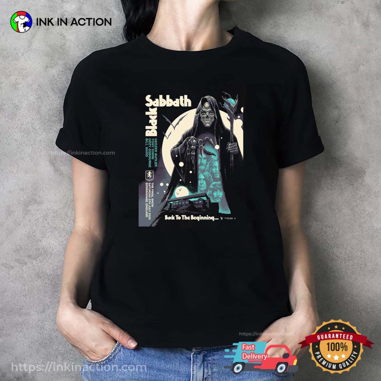 Grim Peaper Black Sabbath Music Tour 2025 Shirt Grim Peaper Black Sabbath Music Tour 2025 Shirt