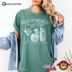 Gulf Of Mexico Social Club Democrat Comfort Colors Tee