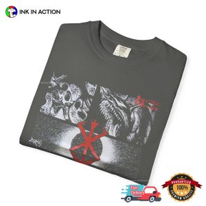 Guts Vs Monsters Berserk Dark Manga Comfort Colors T-shirt