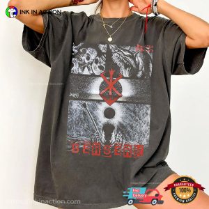 Guts Vs Monsters Berserk Dark Manga Comfort Colors T-shirt