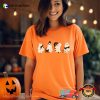 Halloween Black Cat And Ghost Trick Or Treat Comfort Colors T-shirt