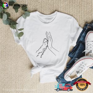 Hand and Paw, Human And Dogs T shirt 2