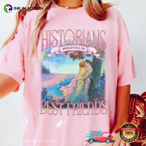 Historians Best Friends Lesbian Pride Comfort Colors T-shirt