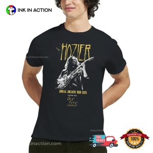 Hozier Unreal Unearth 2025 2 Sided T-shirt
