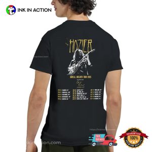 Hozier Unreal Unearth 2025 2 Sided T-shirt