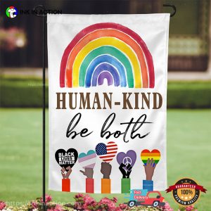 Human-kind Be Both Human Rights Flag