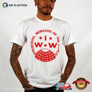 Industrial Workers Of The World IWW Logo Vintage Worker Shirt