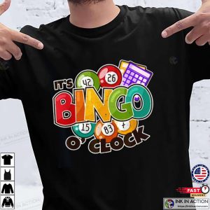 It’s Bingo O’ Clock Bingo Caller Shirt