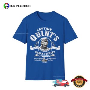 Jaws Captain Quint's Shark Feeding Tours T shirt 2
