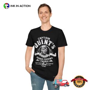 Jaws Captain Quint’s Shark Feeding Tours T-shirt