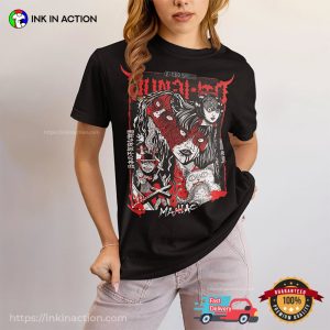 Junji Ito Tomie Maniac Horror Manga Japanese T-shirt